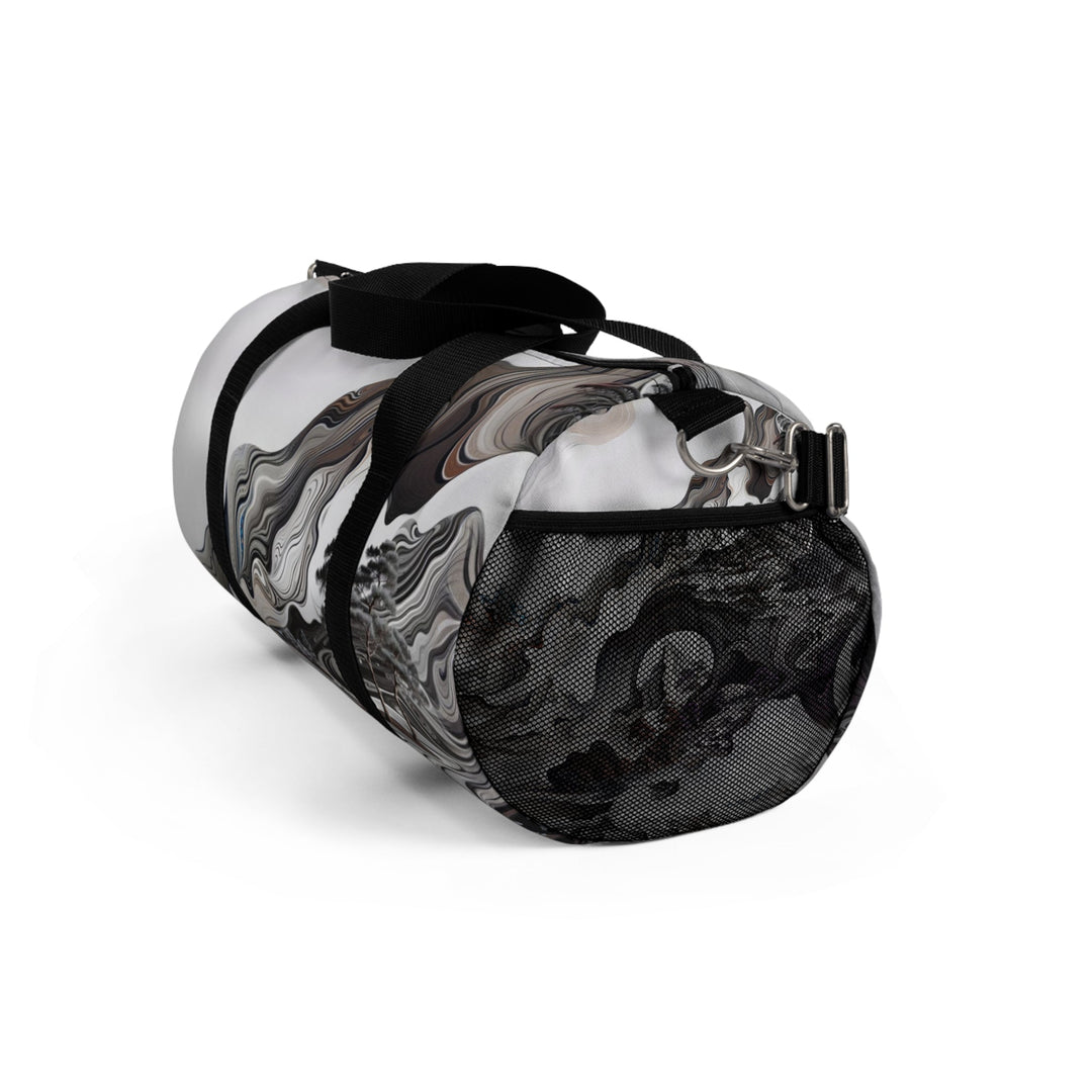 Swirling Monochrome Landscape - Duffle Bag - Bags - g(0D·IO) - Large - -