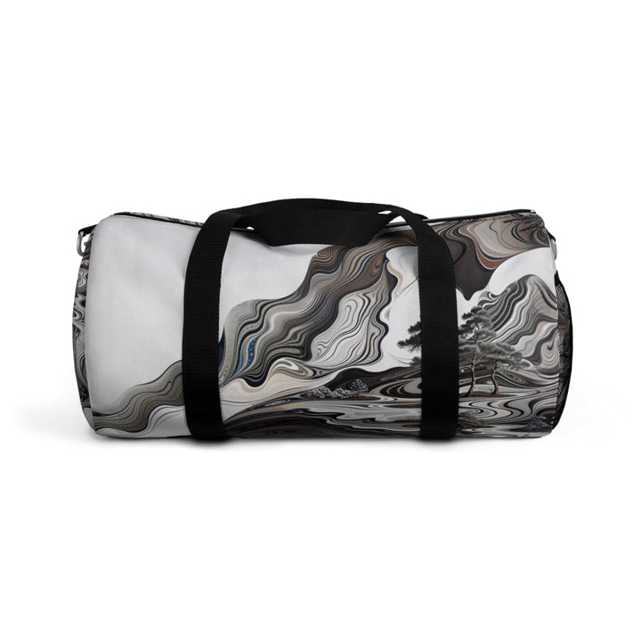 Swirling Monochrome Landscape - Duffle Bag - Bags - g(0D·IO) - Small - -