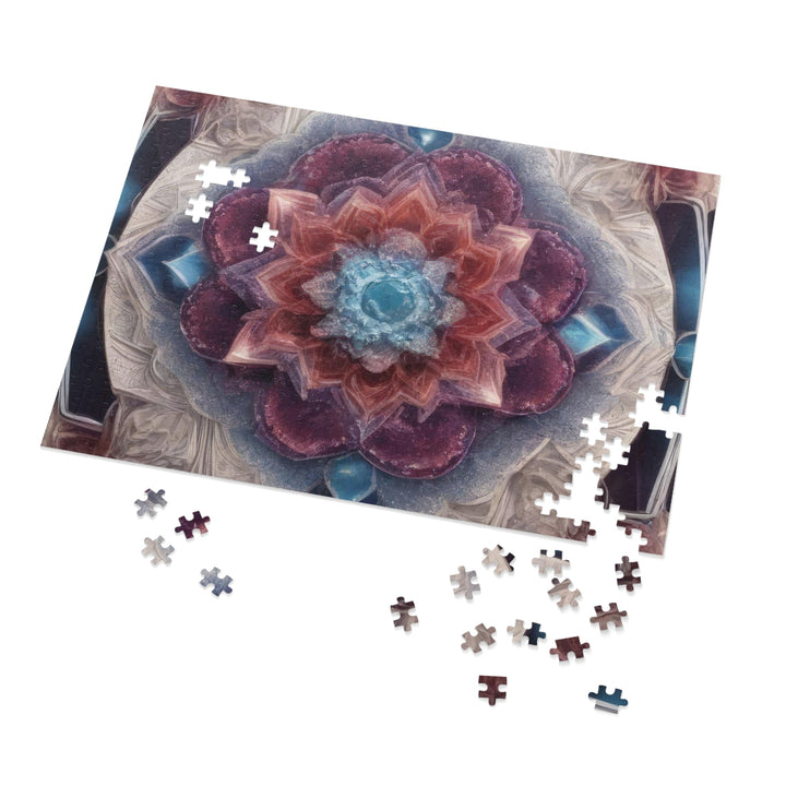 Symmetrical Crystal Bloom - Jigsaw Puzzle (100, 252, 500, 1000 pieces) - Puzzle - g(0D·IO) - 29.25" × 19.75" (1000 pcs) - -