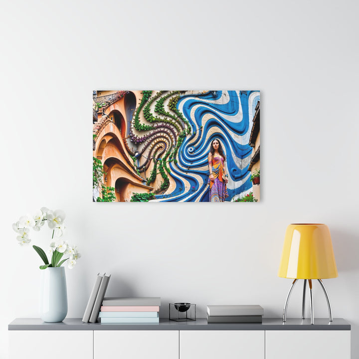 Urban Whimsical Vortex - Acrylic Prints (French Cleat Hanging) - Home Decor - g(0D·IO) - 24" x 36" (Vertical) - 0.25'' -
