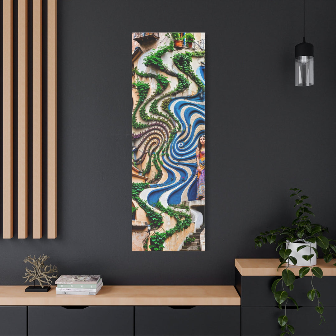 Urban Whimsical Vortex - Matte Canvas Print 1.25" - Canvas - g(0D·IO) - 36" x 36" - 1.25" -