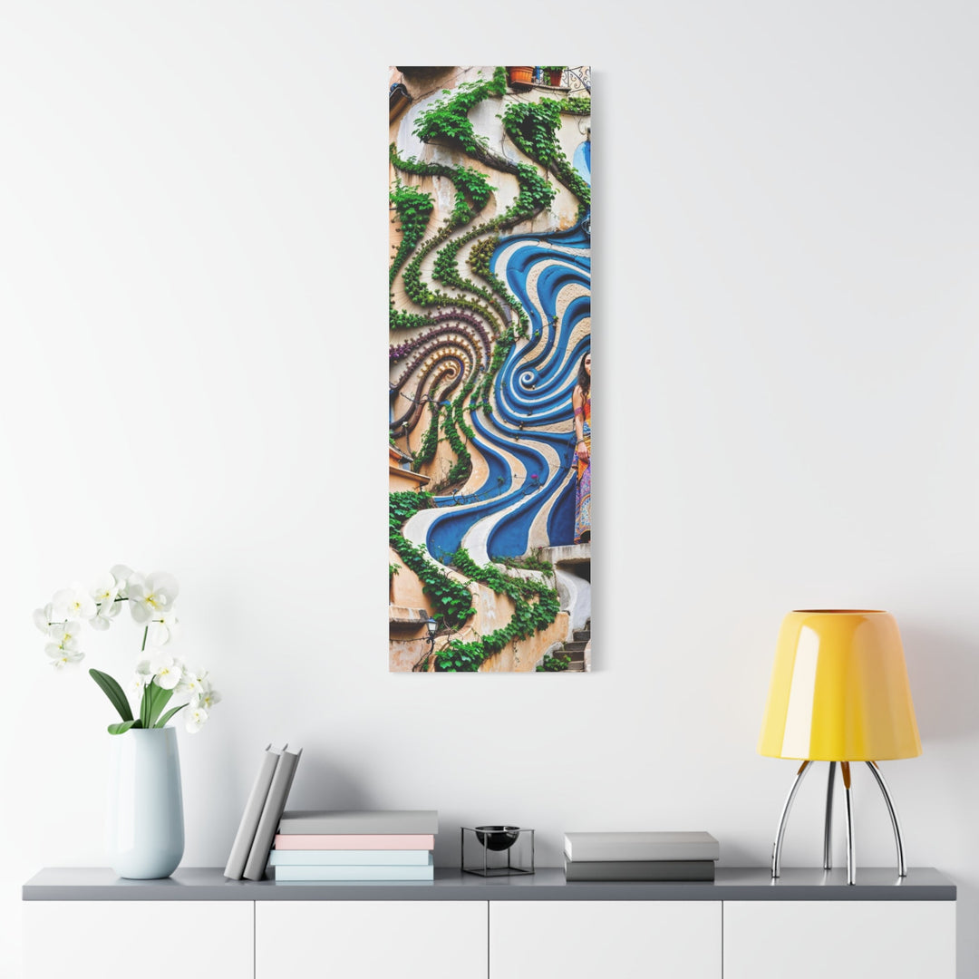 Urban Whimsical Vortex - Matte Canvas Print 1.25" - Canvas - g(0D·IO) - 36" x 36" - 1.25" -