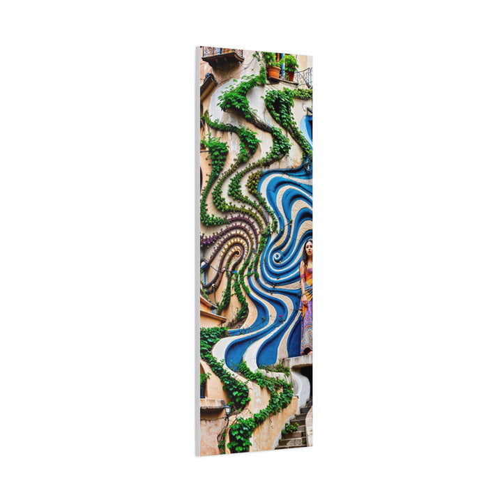 Urban Whimsical Vortex - Matte Canvas Print 1.25" - Canvas - g(0D·IO) - 36" x 36" - 1.25" -