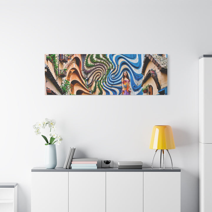 Urban Whimsical Vortex - Matte Canvas Print 1.25" - Canvas - g(0D·IO) - 36" x 36" - 1.25" -