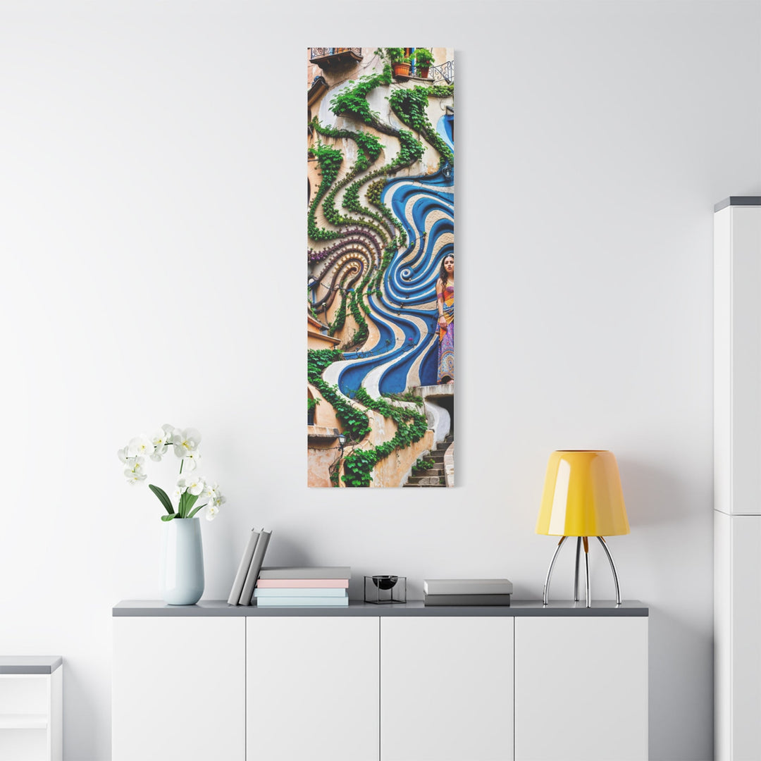 Urban Whimsical Vortex - Matte Canvas Print 1.25" - Canvas - g(0D·IO) - 36" x 36" - 1.25" -