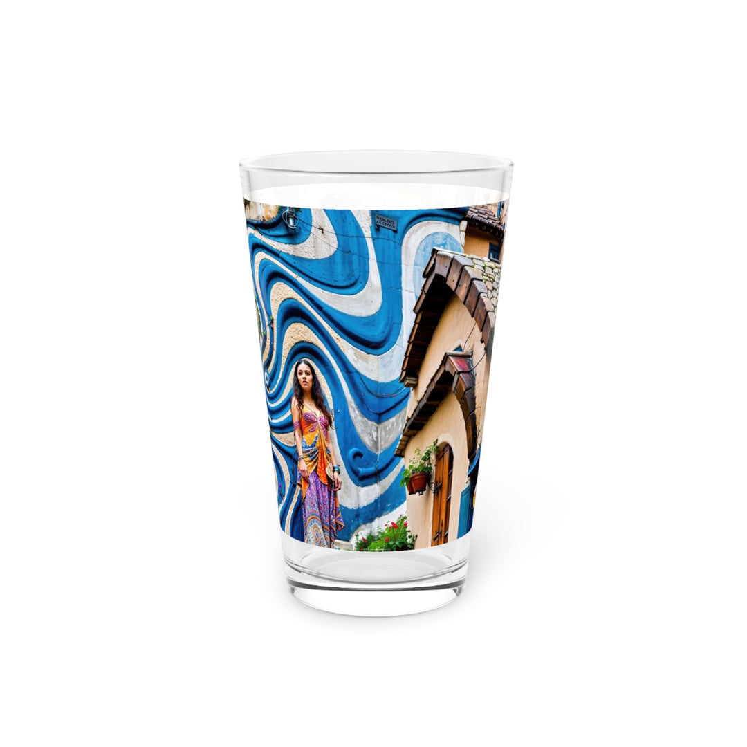 Urban Whimsical Vortex - Pint Glass - Mug - g(0D·IO) - 16oz - -