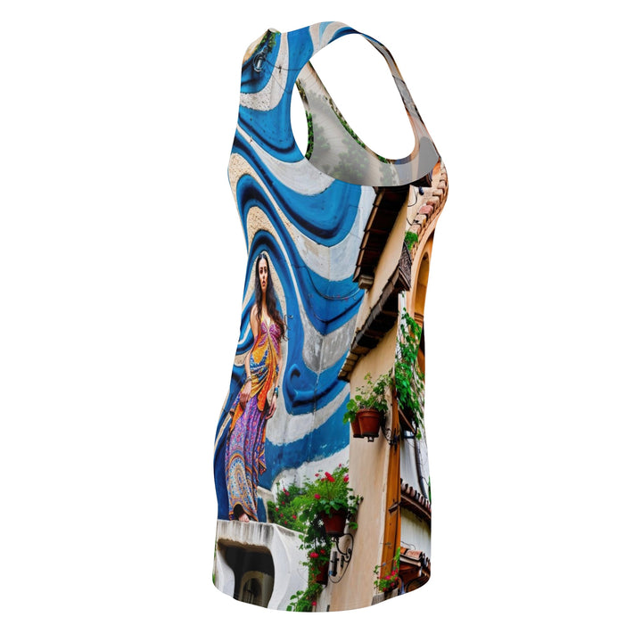 Urban Whimsical Vortex - Racerback Dress - All Over Prints - g(0D·IO) - XS - -