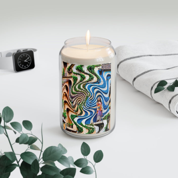 Urban Whimsical Vortex - Scented Candle - Home Decor - g(0D·IO) - Vanilla Bean - 13.75oz -