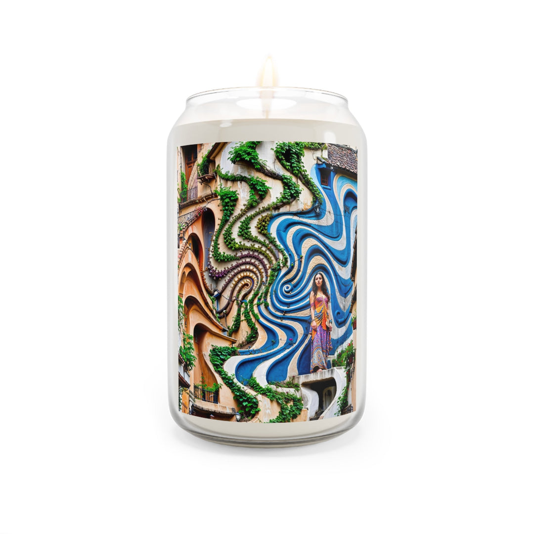 Urban Whimsical Vortex - Scented Candle - Home Decor - g(0D·IO) - Vanilla Bean - 13.75oz -