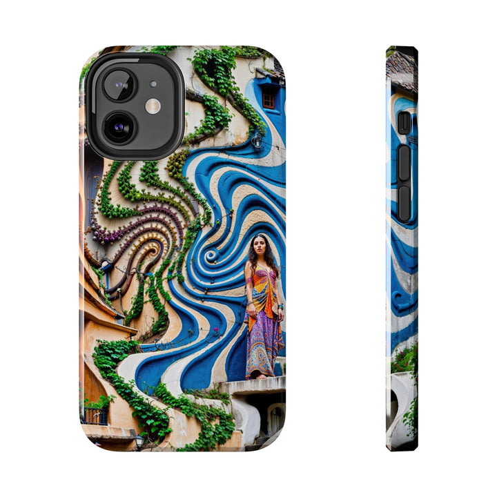 Urban Whimsical Vortex - Tough Phone Case - Phone Case - g(0D·IO) - iPhone 12 Mini - -