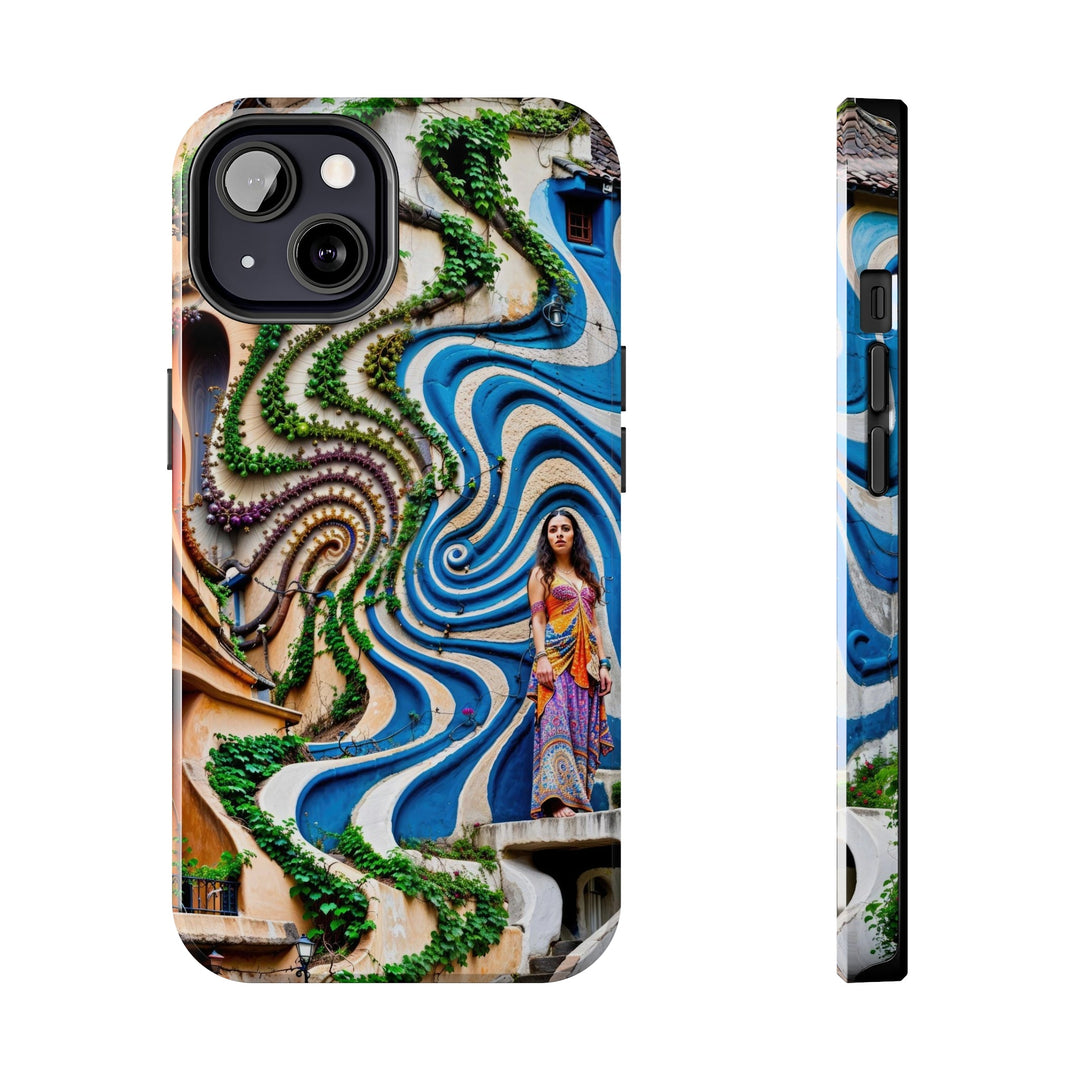 Urban Whimsical Vortex - Tough Phone Case - Phone Case - g(0D·IO) - iPhone 13 - -