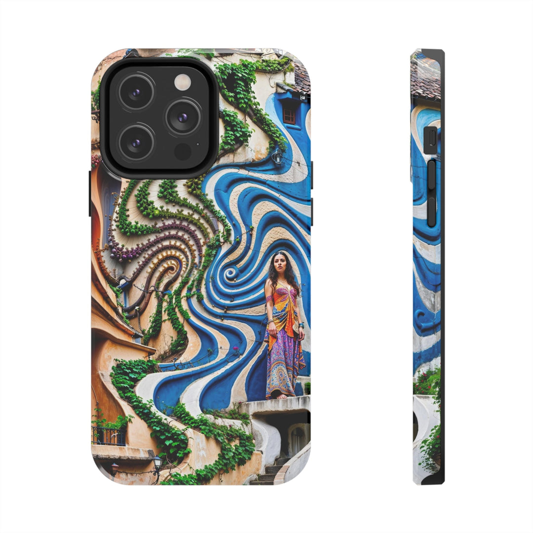 Urban Whimsical Vortex - Tough Phone Case - Phone Case - g(0D·IO) - iPhone 14 Pro Max - -