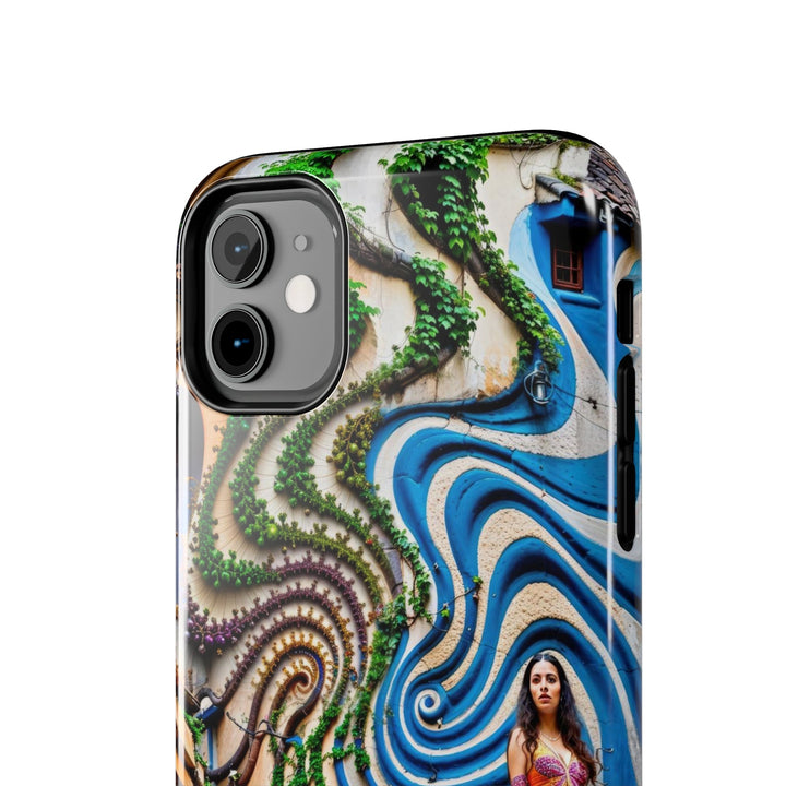 Urban Whimsical Vortex - Tough Phone Case - Phone Case - g(0D·IO) - iPhone 13 Mini - -