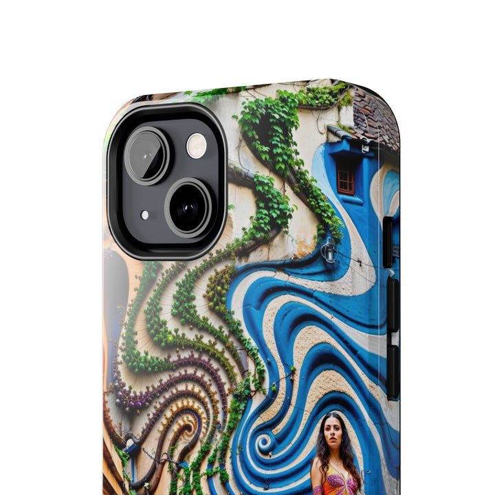 Urban Whimsical Vortex - Tough Phone Case - Phone Case - g(0D·IO) - iPhone 13 Mini - -