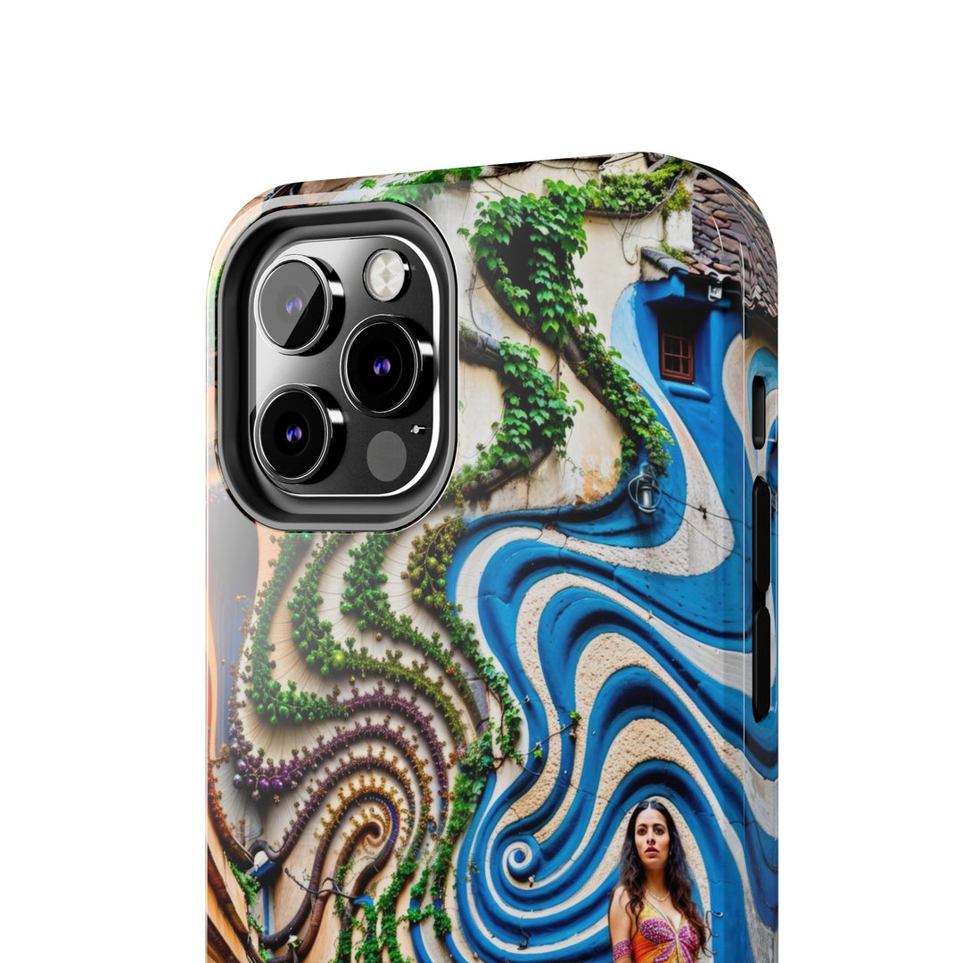 Urban Whimsical Vortex - Tough Phone Case - Phone Case - g(0D·IO) - iPhone 13 Mini - -