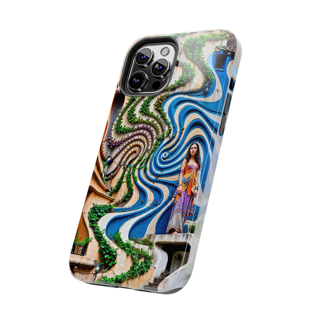 Urban Whimsical Vortex - Tough Phone Case - Phone Case - g(0D·IO) - iPhone 13 Mini - -