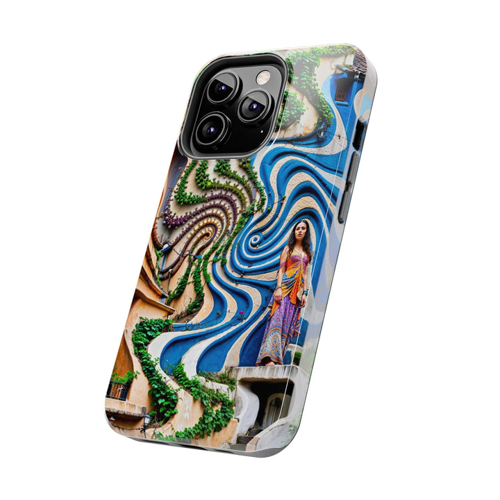 Urban Whimsical Vortex - Tough Phone Case - Phone Case - g(0D·IO) - iPhone 13 Mini - -