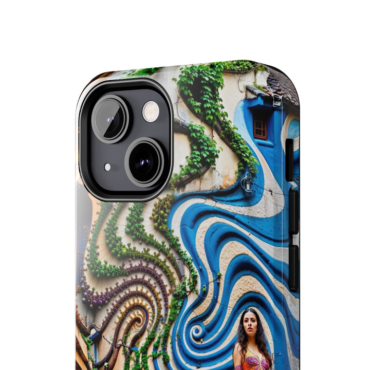 Urban Whimsical Vortex - Tough Phone Case - Phone Case - g(0D·IO) - iPhone 13 Mini - -