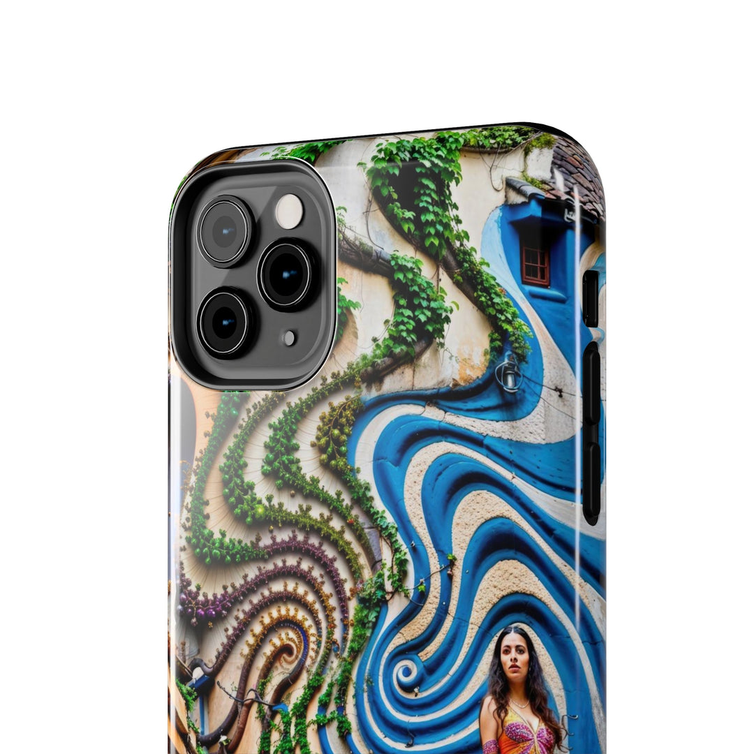 Urban Whimsical Vortex - Tough Phone Case - Phone Case - g(0D·IO) - iPhone 13 Mini - -