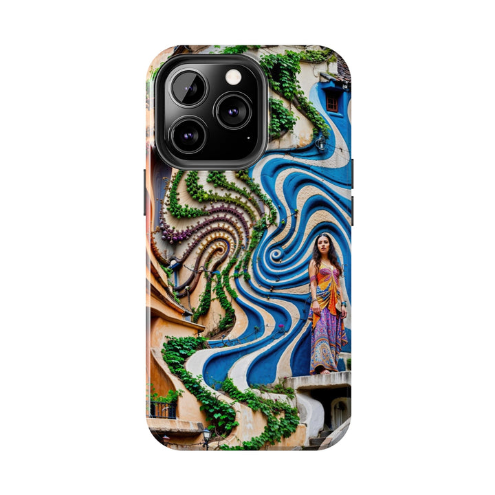 Urban Whimsical Vortex - Tough Phone Case - Phone Case - g(0D·IO) - iPhone 13 Mini - -