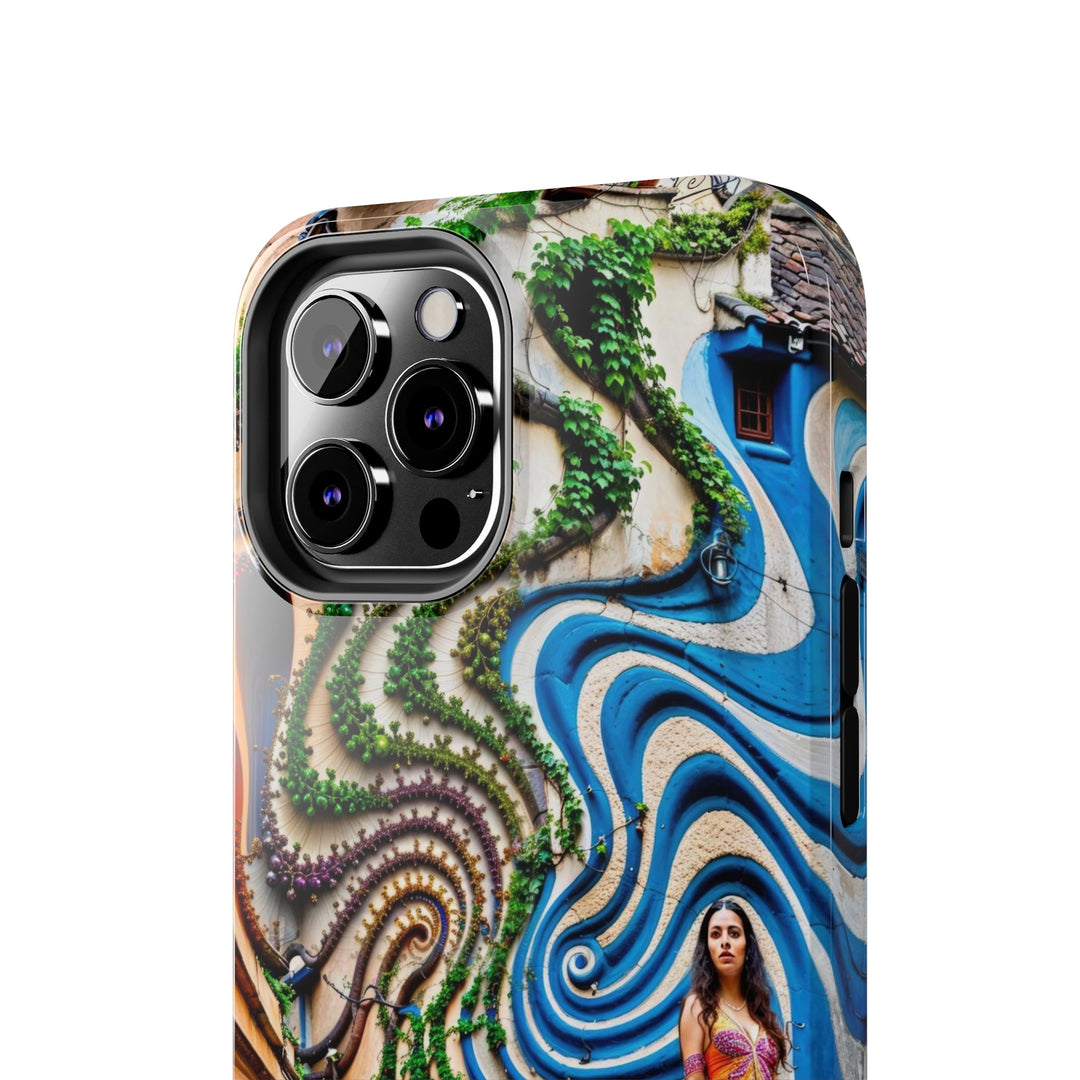 Urban Whimsical Vortex - Tough Phone Case - Phone Case - g(0D·IO) - iPhone 13 Mini - -