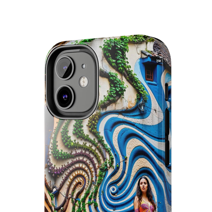 Urban Whimsical Vortex - Tough Phone Case - Phone Case - g(0D·IO) - iPhone 13 Mini - -