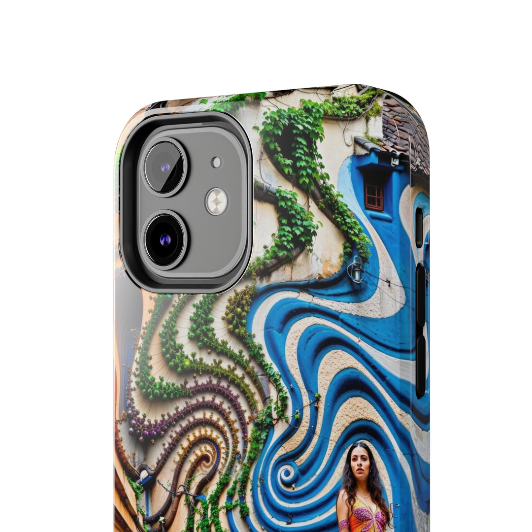 Urban Whimsical Vortex - Tough Phone Case - Phone Case - g(0D·IO) - iPhone 13 Mini - -