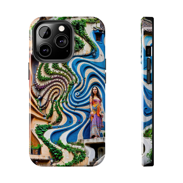 Urban Whimsical Vortex - Tough Phone Case - Phone Case - g(0D·IO) - iPhone 13 Pro - -