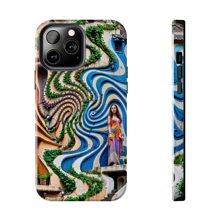 Urban Whimsical Vortex - Tough Phone Case - Phone Case - g(0D·IO) - iPhone 13 Pro Max - -