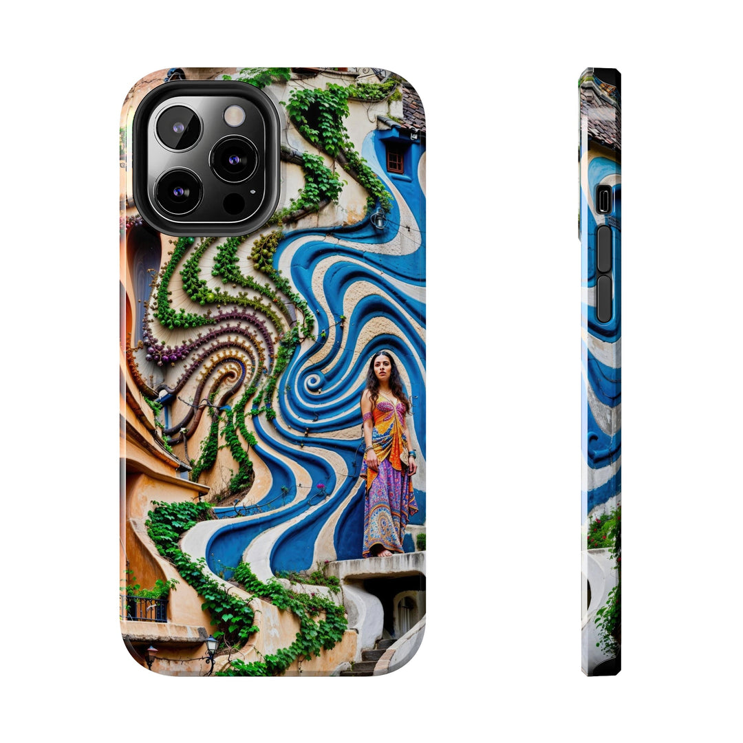 Urban Whimsical Vortex - Tough Phone Case - Phone Case - g(0D·IO) - iPhone 12 Pro Max - -