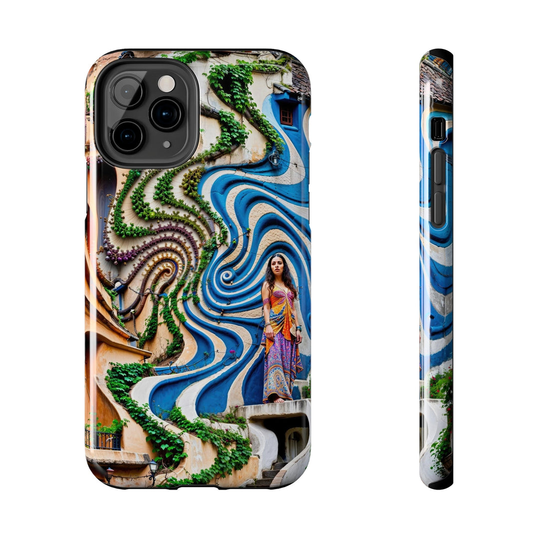 Urban Whimsical Vortex - Tough Phone Case - Phone Case - g(0D·IO) - iPhone 11 Pro - -