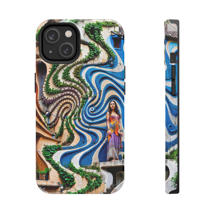 Urban Whimsical Vortex - Tough Phone Case - Phone Case - g(0D·IO) - iPhone 14 - -