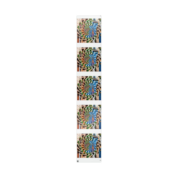 Urban Whimsical Vortex - Wrapping Paper - Home Decor - g(0D·IO) - 30" x 180" - Glossy -