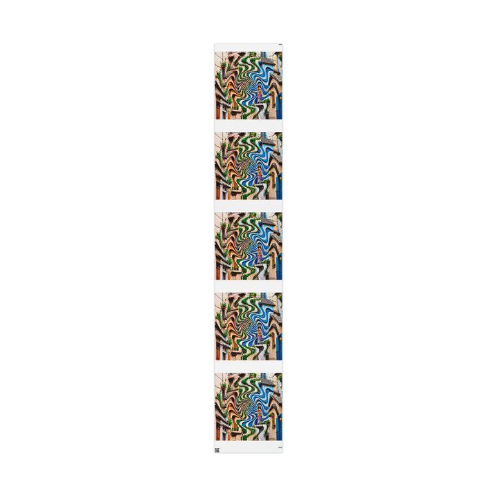 Urban Whimsical Vortex - Wrapping Paper - Home Decor - g(0D·IO) - 30" x 180" - Matte -