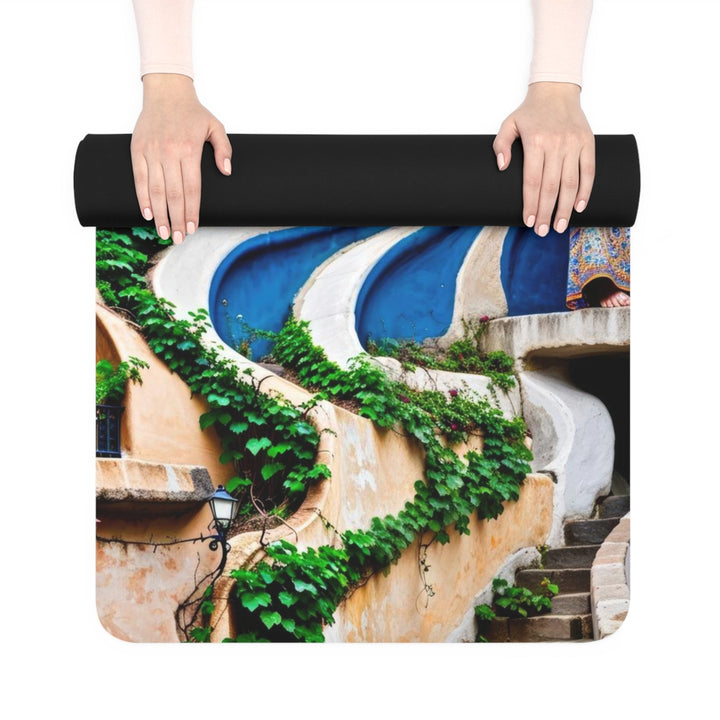 Urban Whimsical Vortex - Yoga Mat - Home Decor - g(0D·IO) - 24” x 68” - -