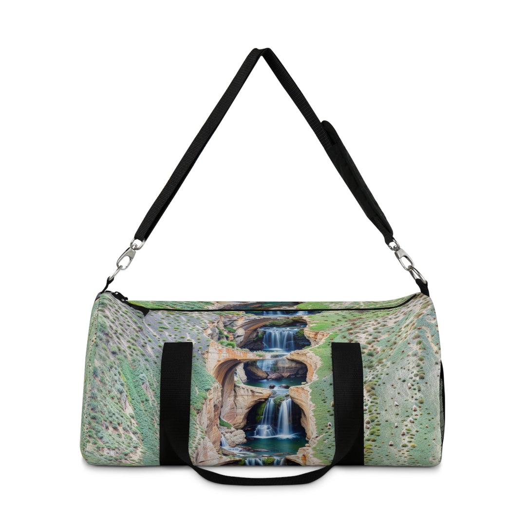 Verdant Cascade Serenity - Duffle Bag - Bags - g(0D·IO) - Large - -