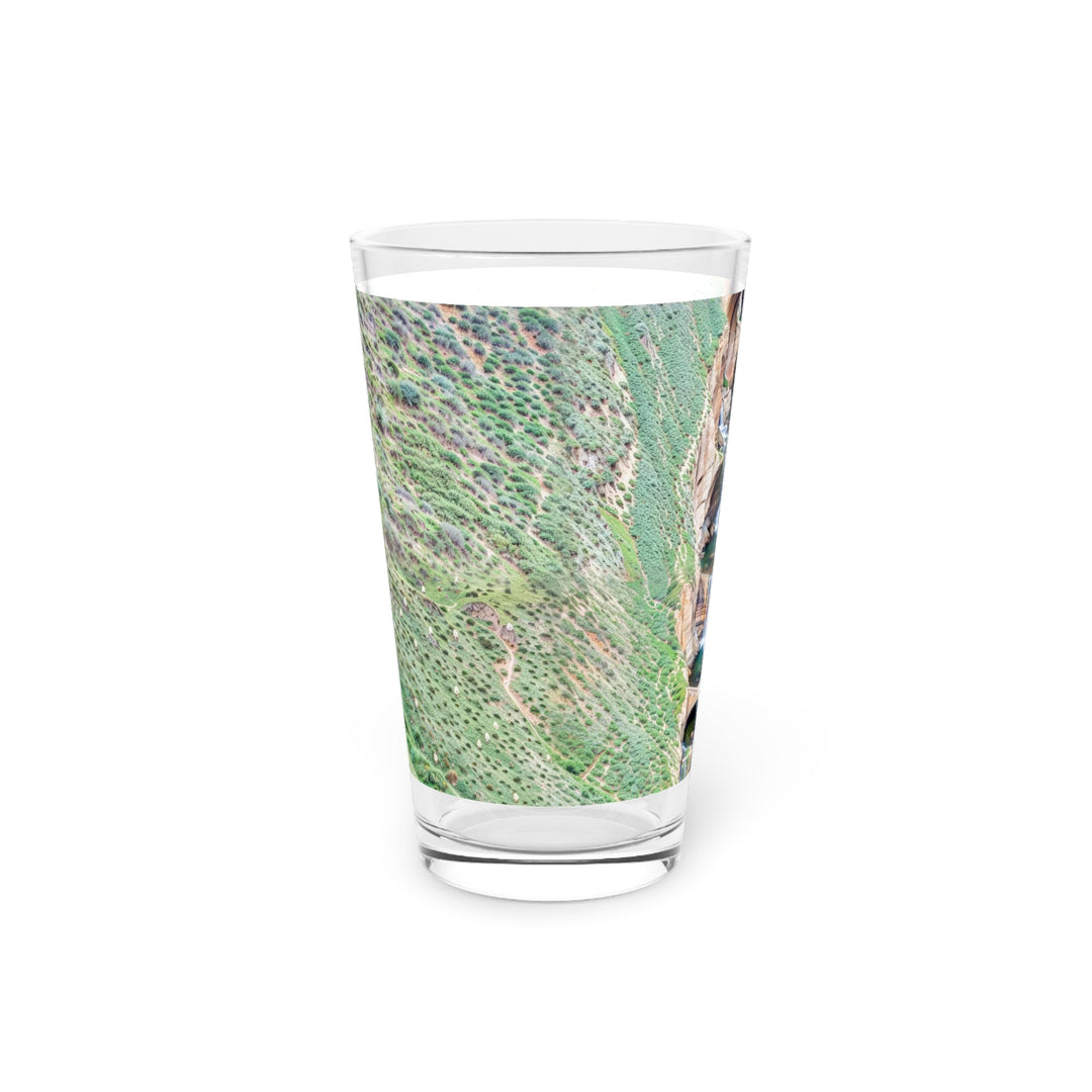 Verdant Cascade Serenity - Pint Glass - Mug - g(0D·IO) - 16oz - -