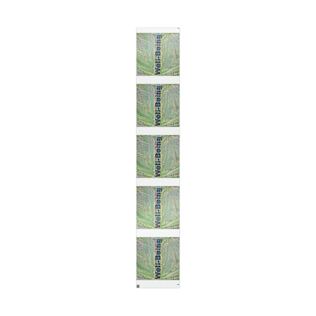 Verdant Cascade Serenity - Wrapping Paper - Home Decor - g(0D·IO) - 30" x 180" - Glossy -