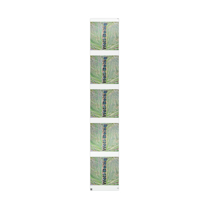 Verdant Cascade Serenity - Wrapping Paper - Home Decor - g(0D·IO) - 30" x 180" - Glossy -