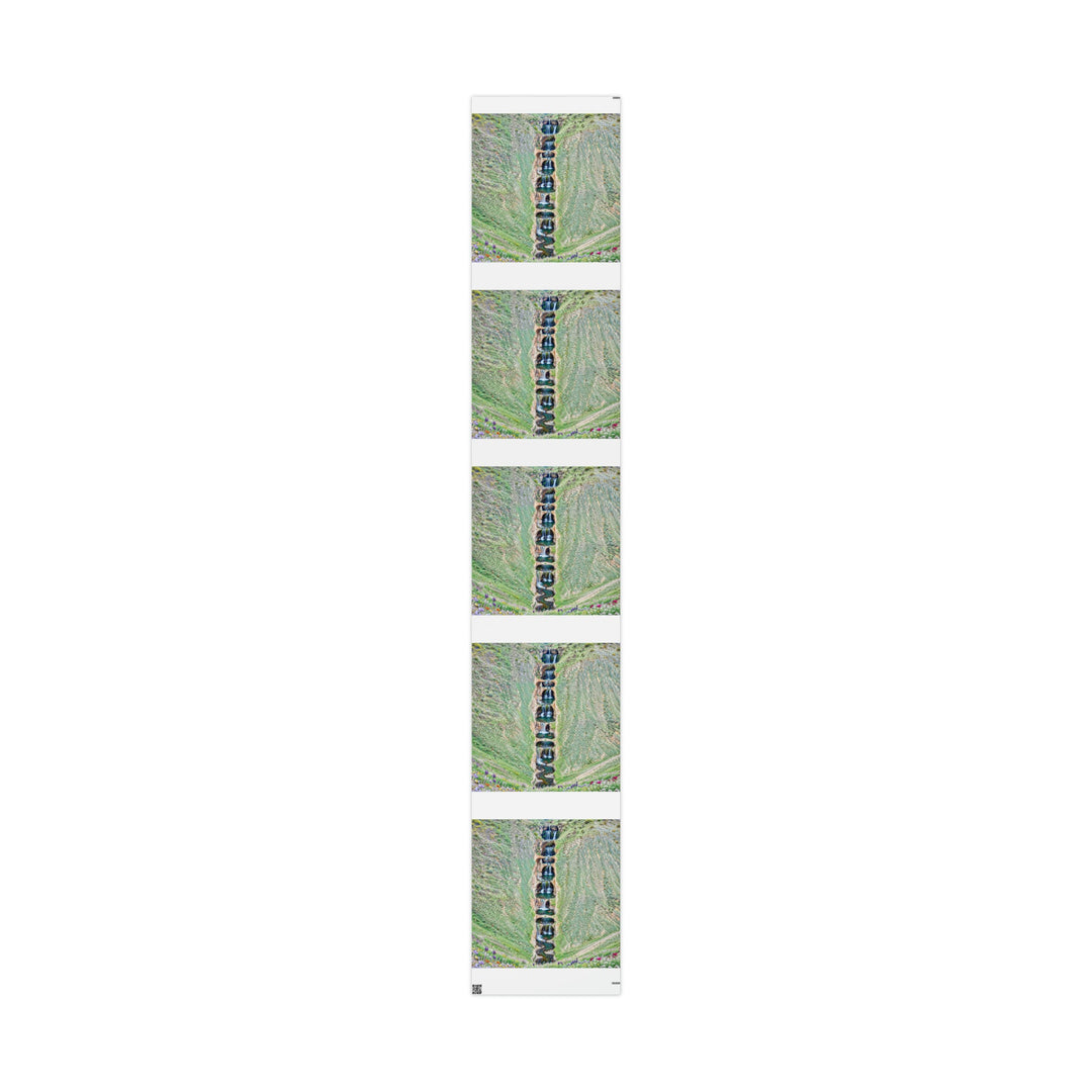 Verdant Cascade Serenity - Wrapping Paper - Home Decor - g(0D·IO) - 30" x 180" - Matte -