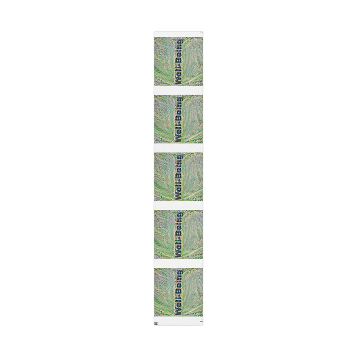 Verdant Cascade Serenity - Wrapping Paper - Home Decor - g(0D·IO) - 30" x 180" - Matte -