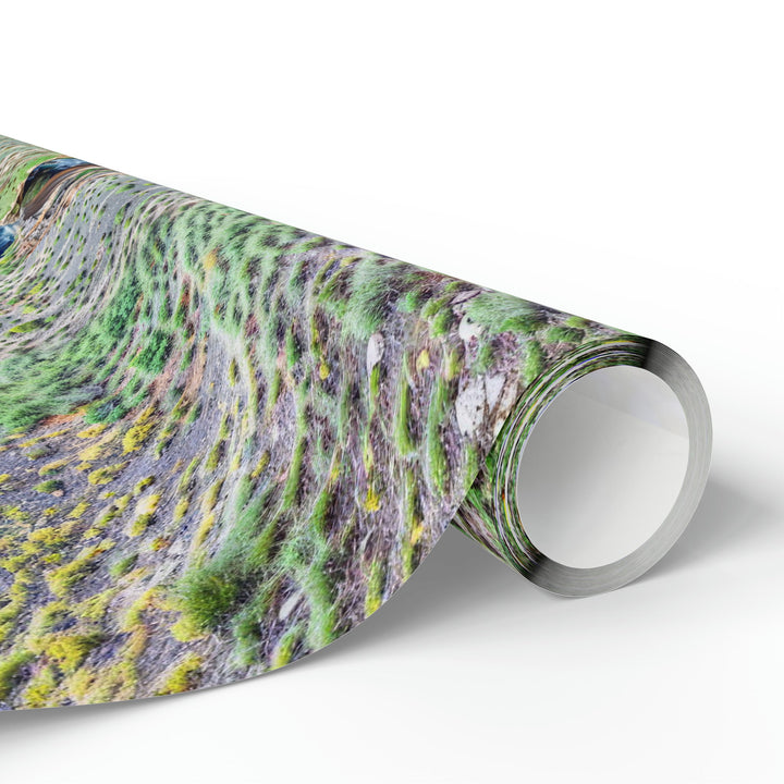 Verdant Cascade Serenity - Wrapping Paper - Home Decor - g(0D·IO) - 30" x 180" - Matte -