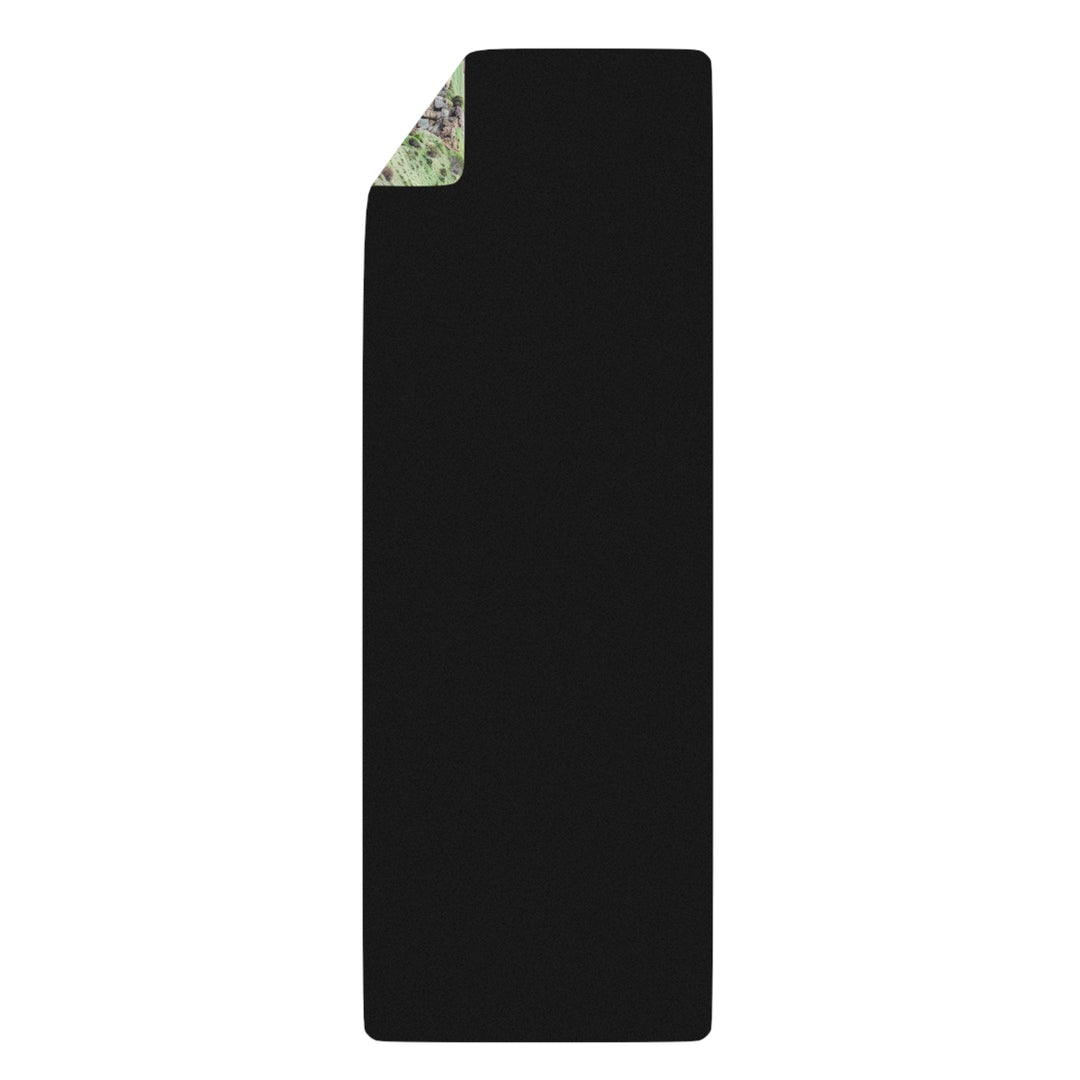 Verdant Cascade Serenity - Yoga Mat - Home Decor - g(0D·IO) - 24” x 68” - -