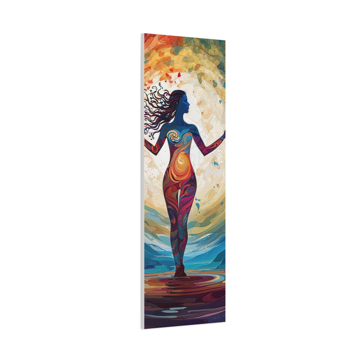 Vibrant Cosmic Dance - Matte Canvas Print 1.25" - Canvas - g(0D·IO) - 36" x 36" - 1.25" -