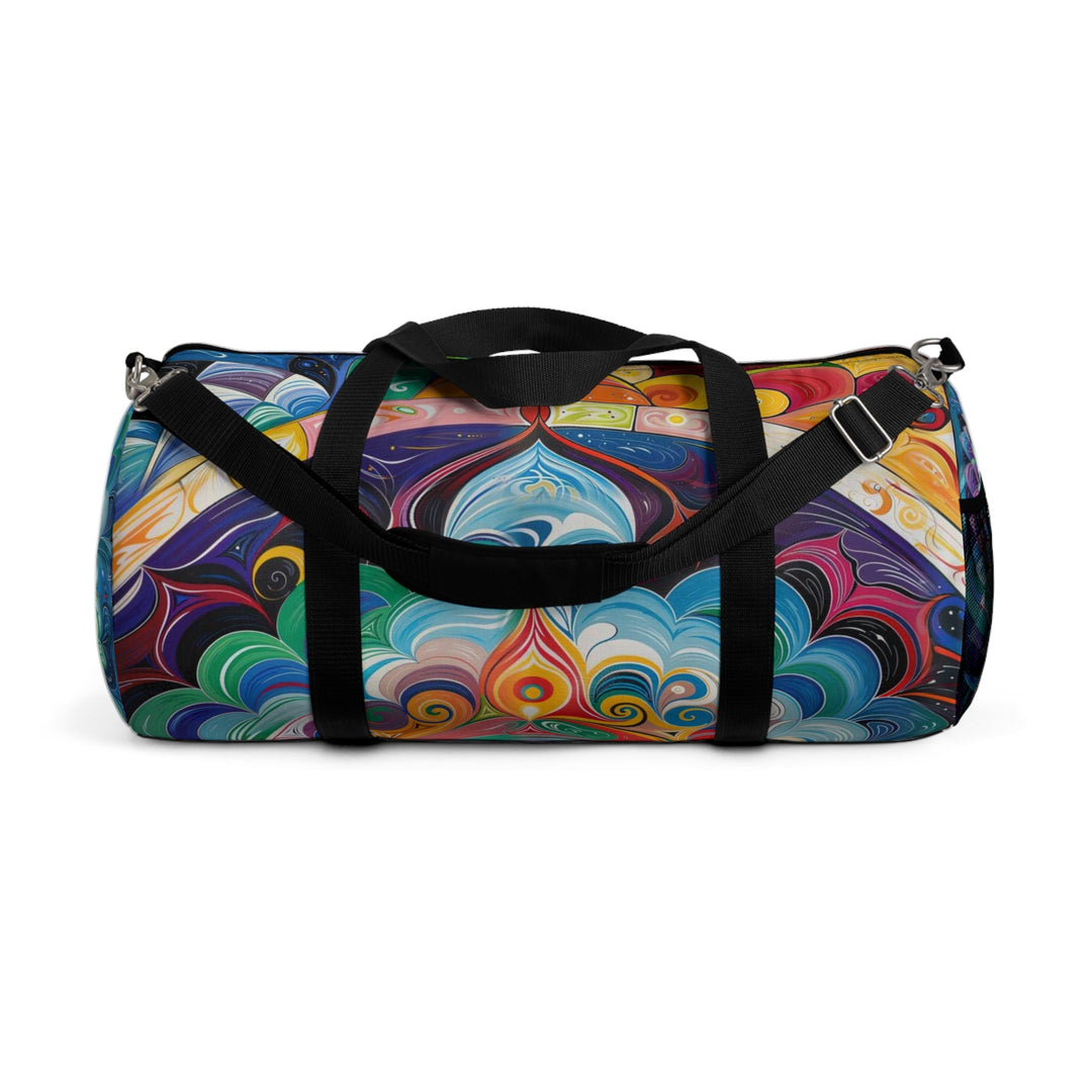 Vibrant Cosmic Mandala - Duffle Bag - Bags - g(0D·IO) - Large - -