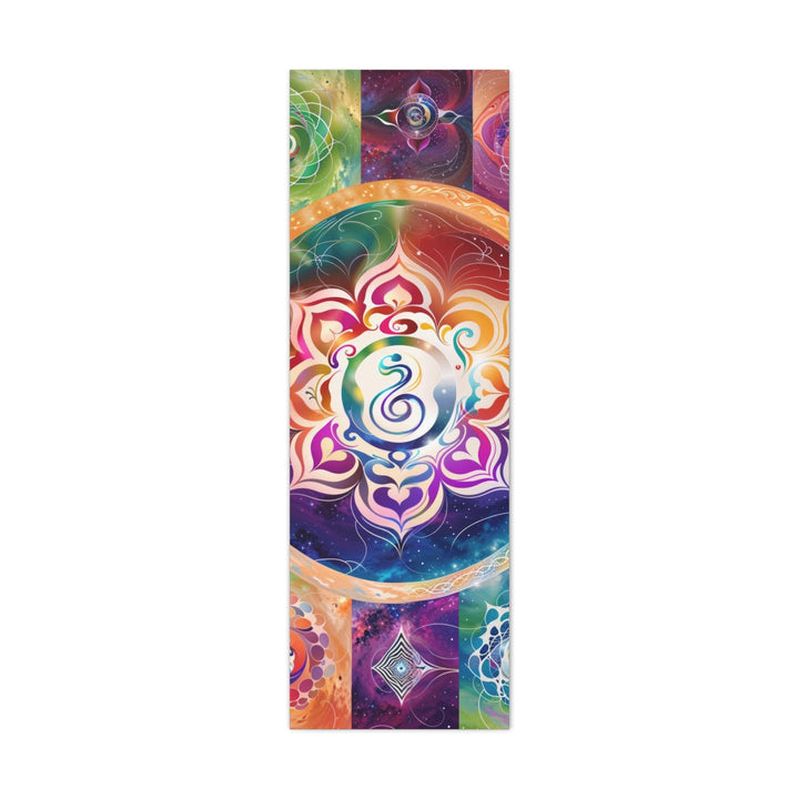 Vibrant Cosmic Mandalas - Matte Canvas Print 1.25" - Canvas - g(0D·IO) - 16" x 48" (Vertical) - 1.25" -