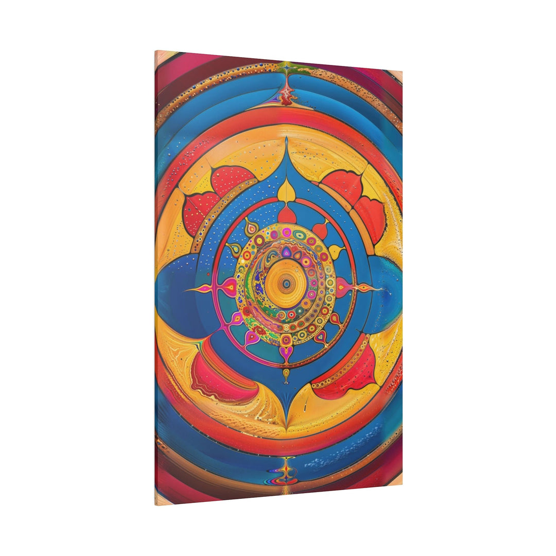 Vibrant Cosmic Spiral - Matte Canvas - Canvas - g(0D·IO) - 32" x 32" (Square) - 0.75'' -