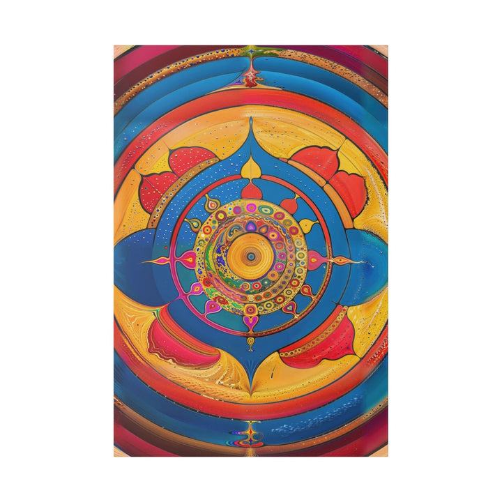 Vibrant Cosmic Spiral - Matte Canvas - Canvas - g(0D·IO) - 32″ x 48″ (Vertical) - 0.75'' -