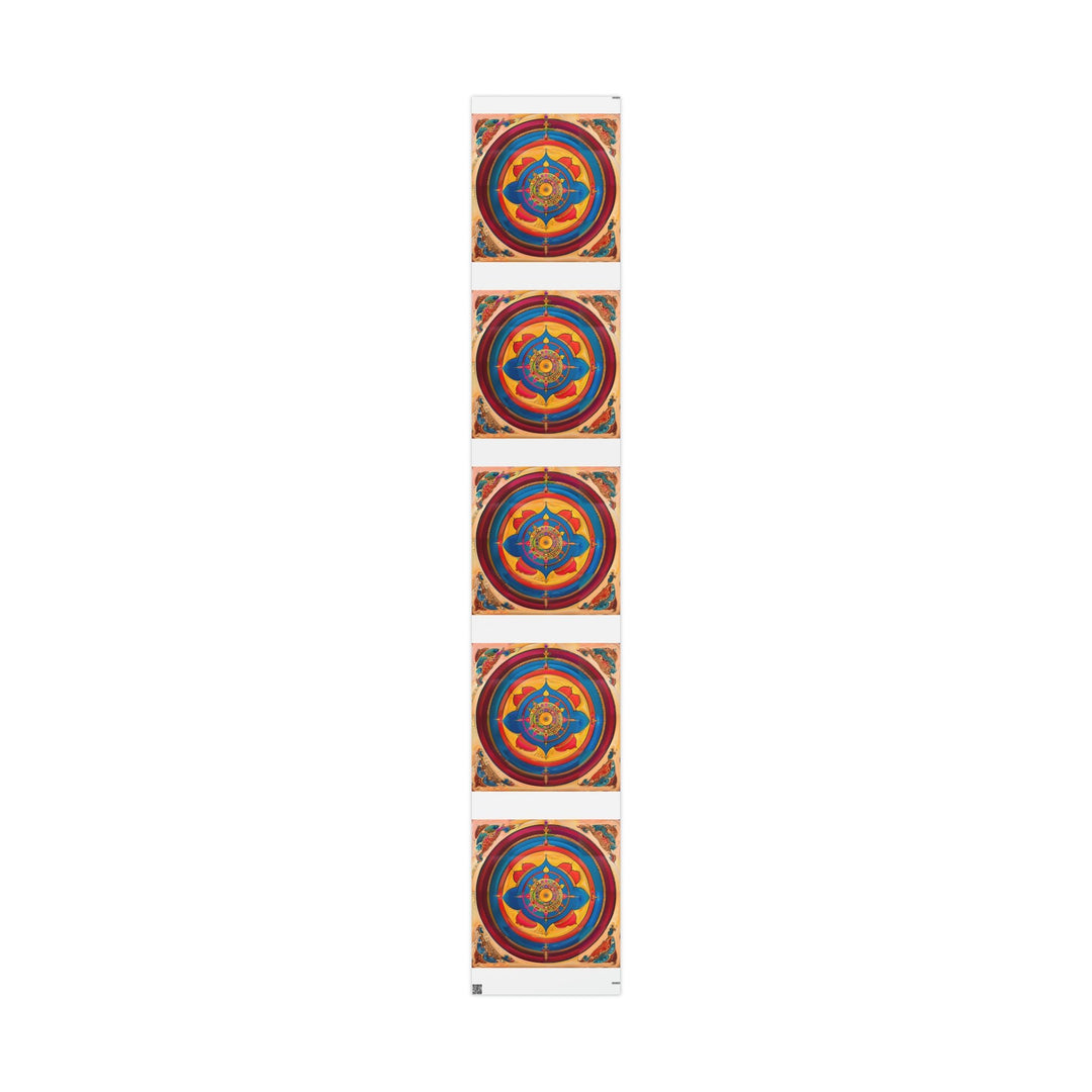 Vibrant Cosmic Spiral - Wrapping Paper - Home Decor - g(0D·IO) - 30" x 180" - Matte -