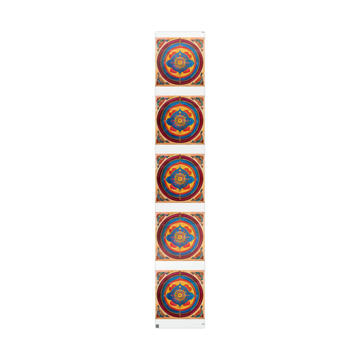 Vibrant Cosmic Spiral - Wrapping Paper - Home Decor - g(0D·IO) - 30" x 180" - Glossy -